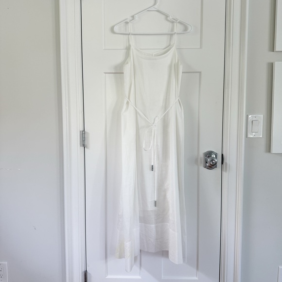 Halston White Maxi Dress - Picture 1 of 6